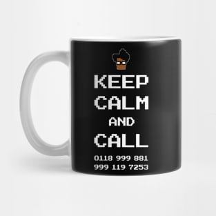 Keep Calm and Call 0118 999 881 999 119 7253 IT Crowd Mug